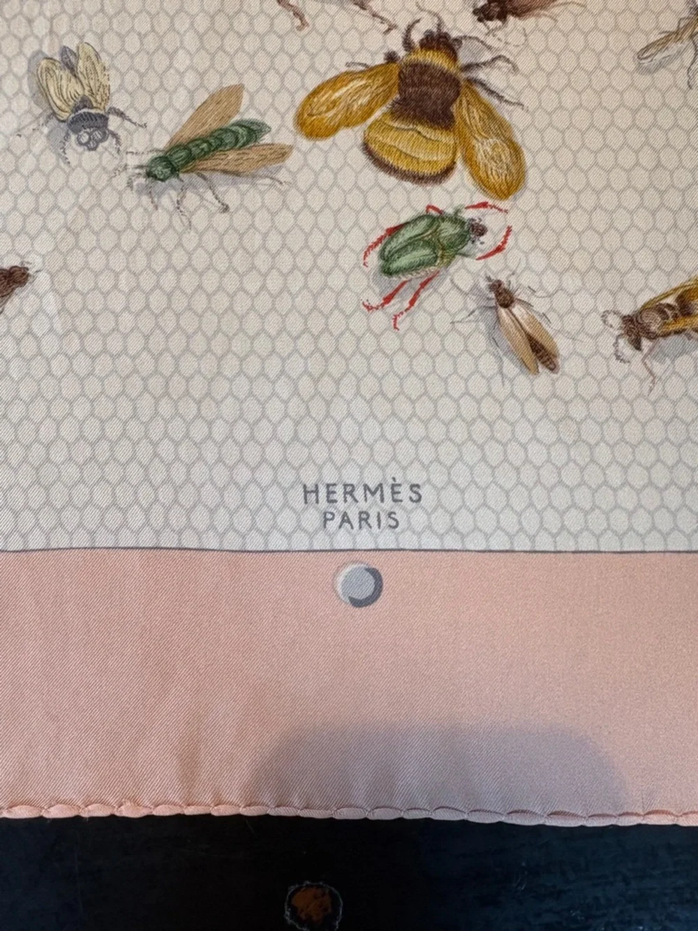 Hermes Les Insectes Silk Scarf